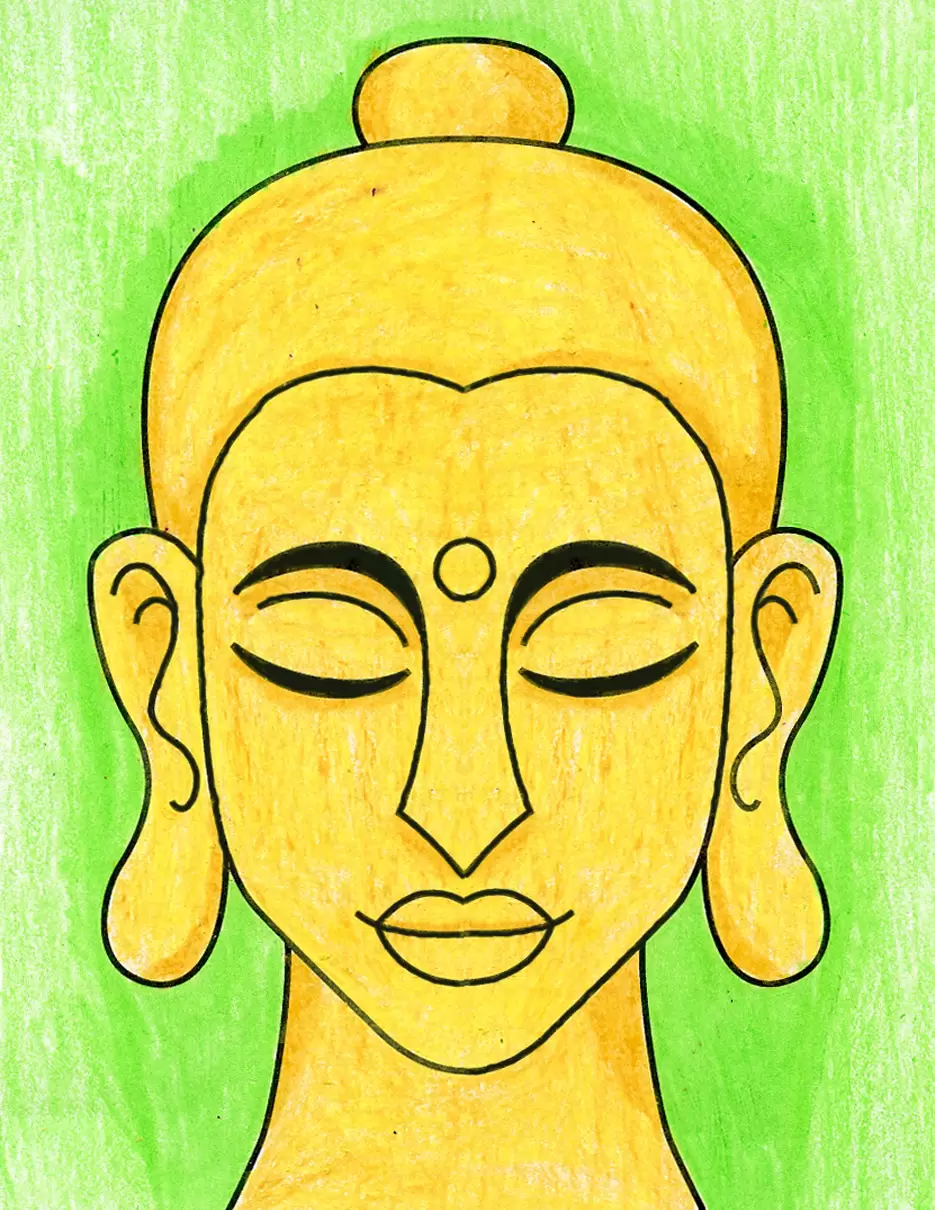 Lord Gautam Buddha drawing - YouTube-saigonsouth.com.vn
