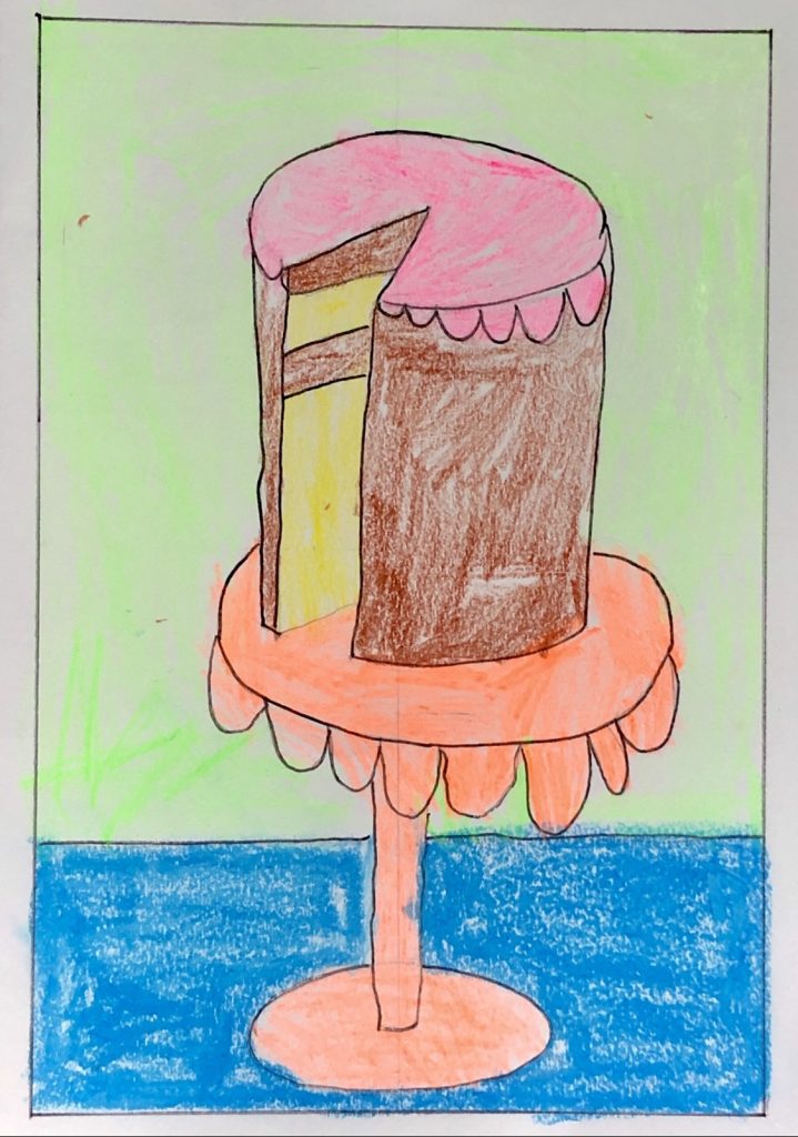 Draw a Cake · Art Projects for Kids