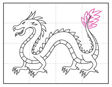 How To Draw A Chinese Dragon Art Projects For Kids