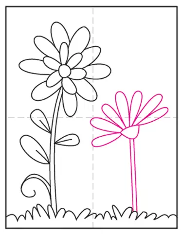 Easy flower drawings in pencil || how to draw flowers with pencil (for  beginners) || priya creations | Easy flower drawings in pencil || how to draw  flowers with pencil (for beginners) ||
