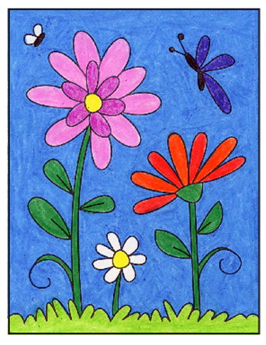Printable Flower Coloring Pages For Kids - Kids Activities Blog
