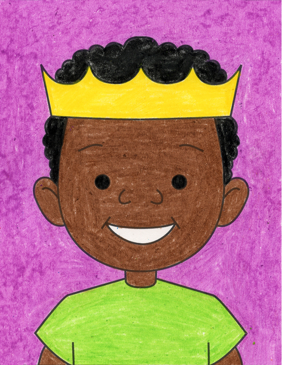 easy-how-to-draw-a-self-portrait-tutorial-like-a-king-or-queen