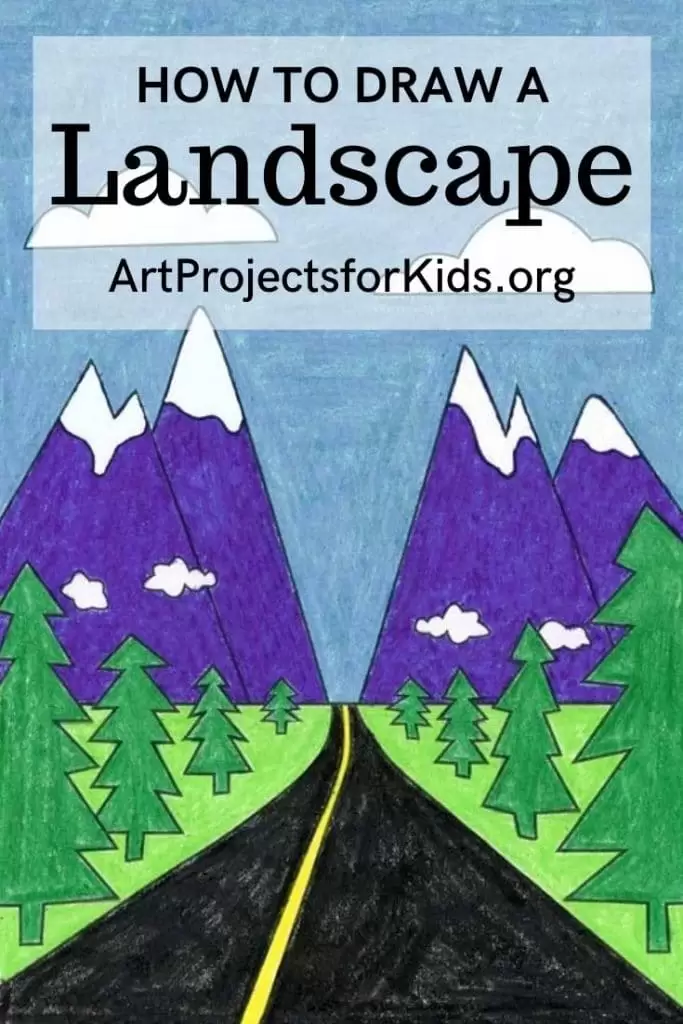 Landscape Pin — Kids, Activity Craft Holidays, Tips