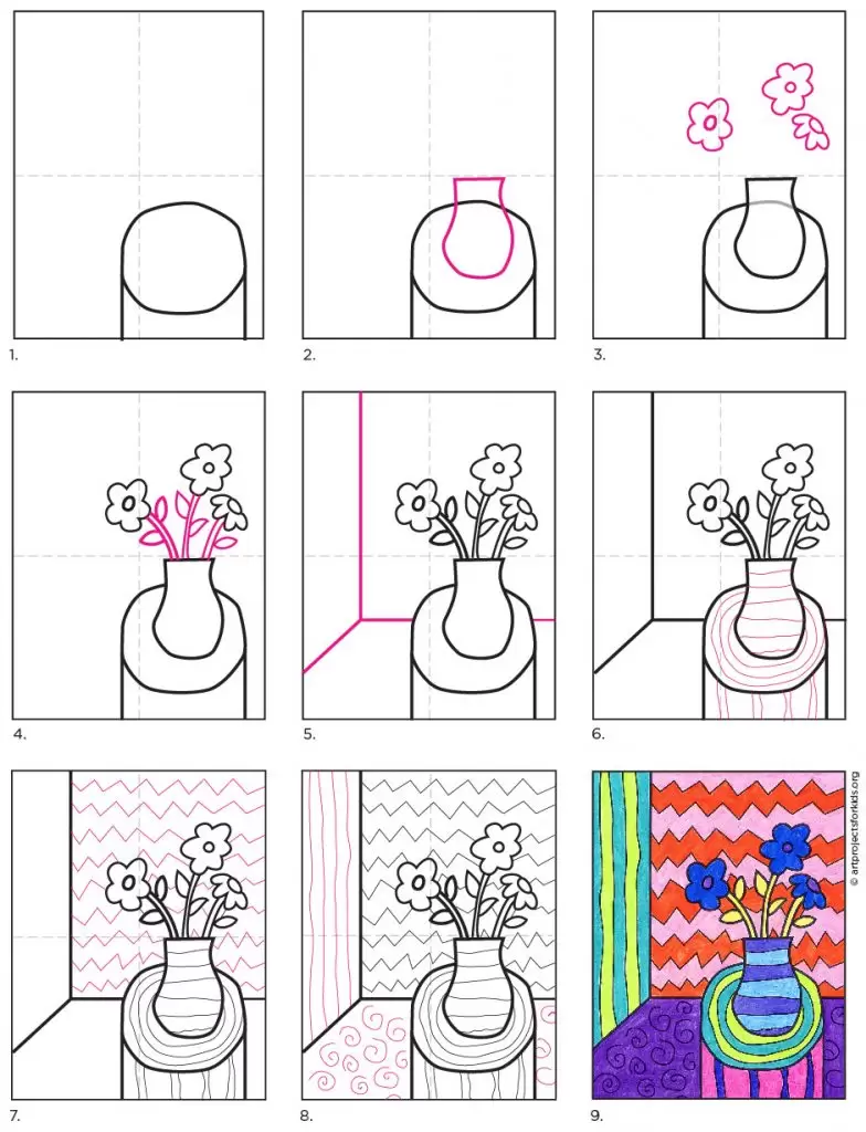 A step by step tutorial for how to draw like Matisse, which is available as a free download.