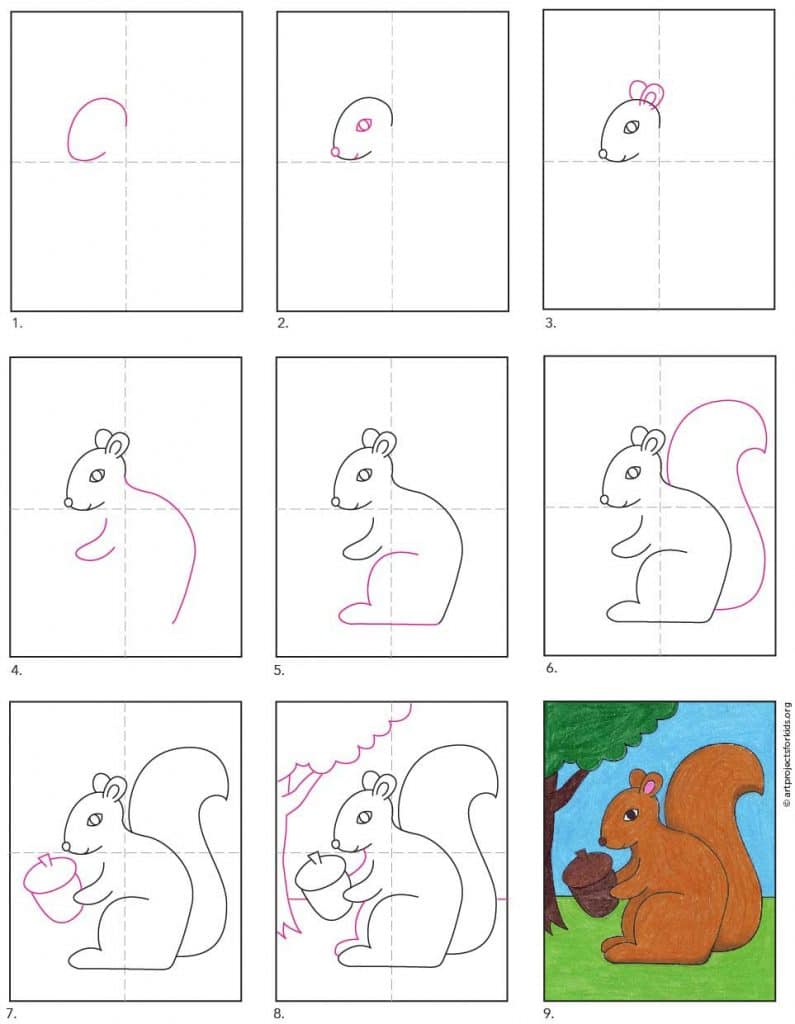 Top How To Draw A Cartoon Squirrel Step By Step of all time Check it out now 