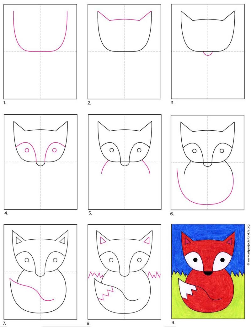  How To Draw A Fox Step By Step For Kids in 2023 The ultimate guide 