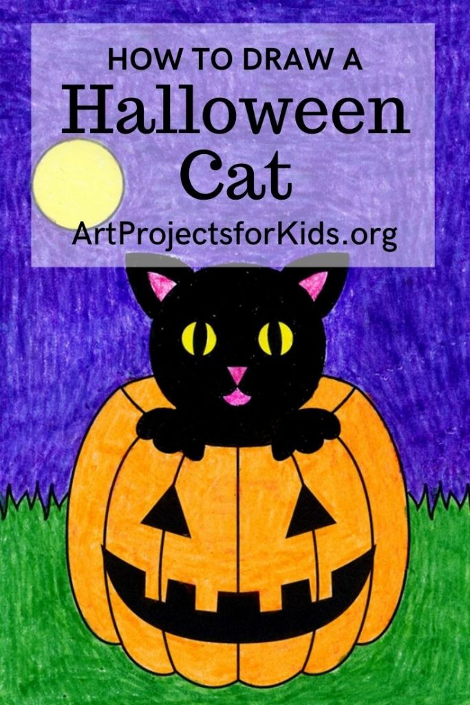 Halloween Cat for Pinterest — Activity Craft Holidays, Kids, Tips