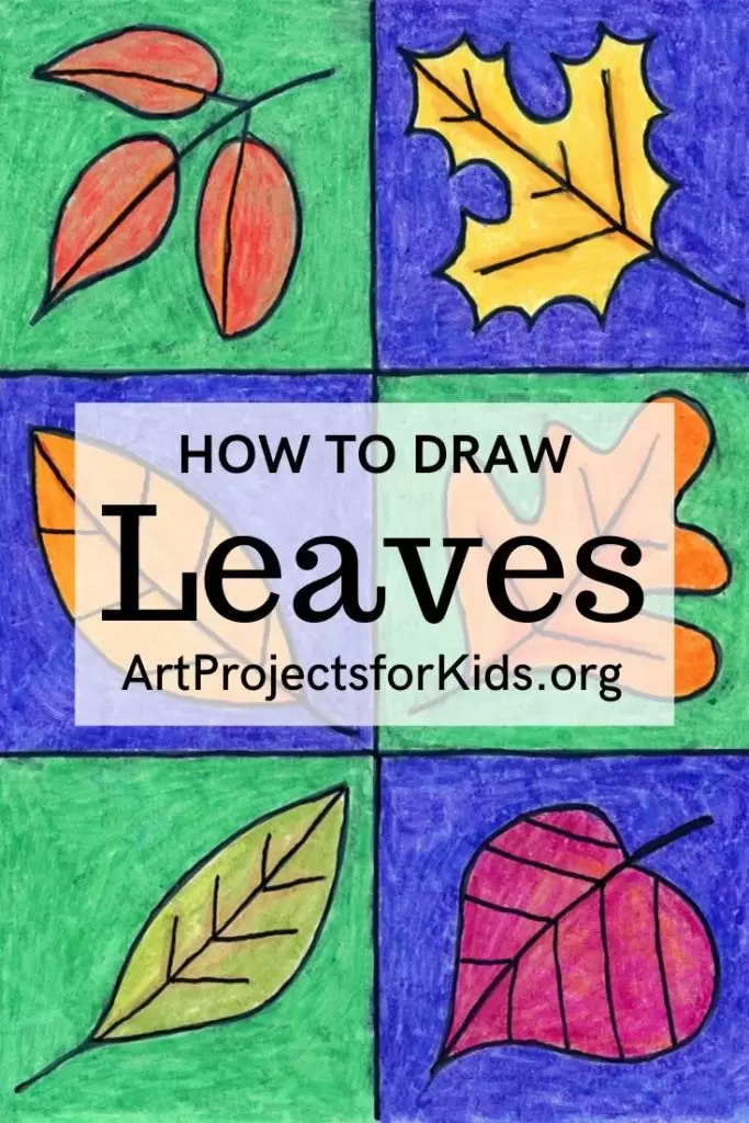 How to Draw a Leaf - Easy Drawing Tutorial For Kids