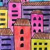 Easy How to Draw Buildings Tutorial and Buildings Coloring Page