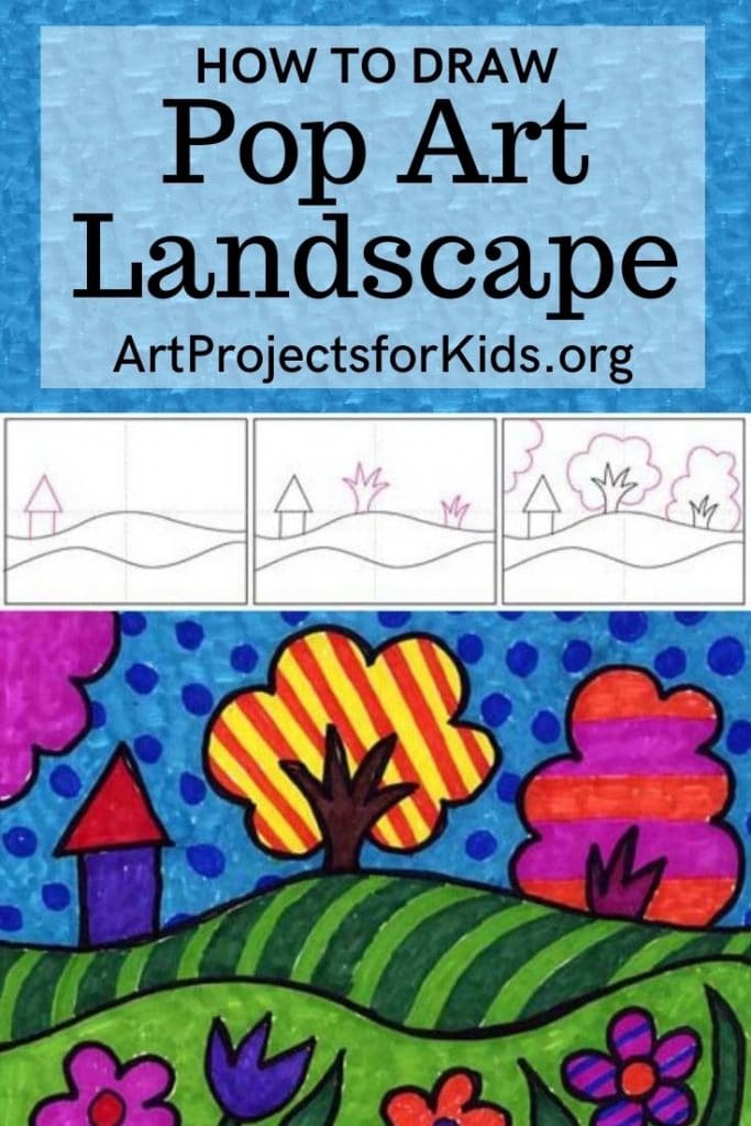 easy-pop-art-lesson-and-pop-art-coloring-page-art-projects-for-kids