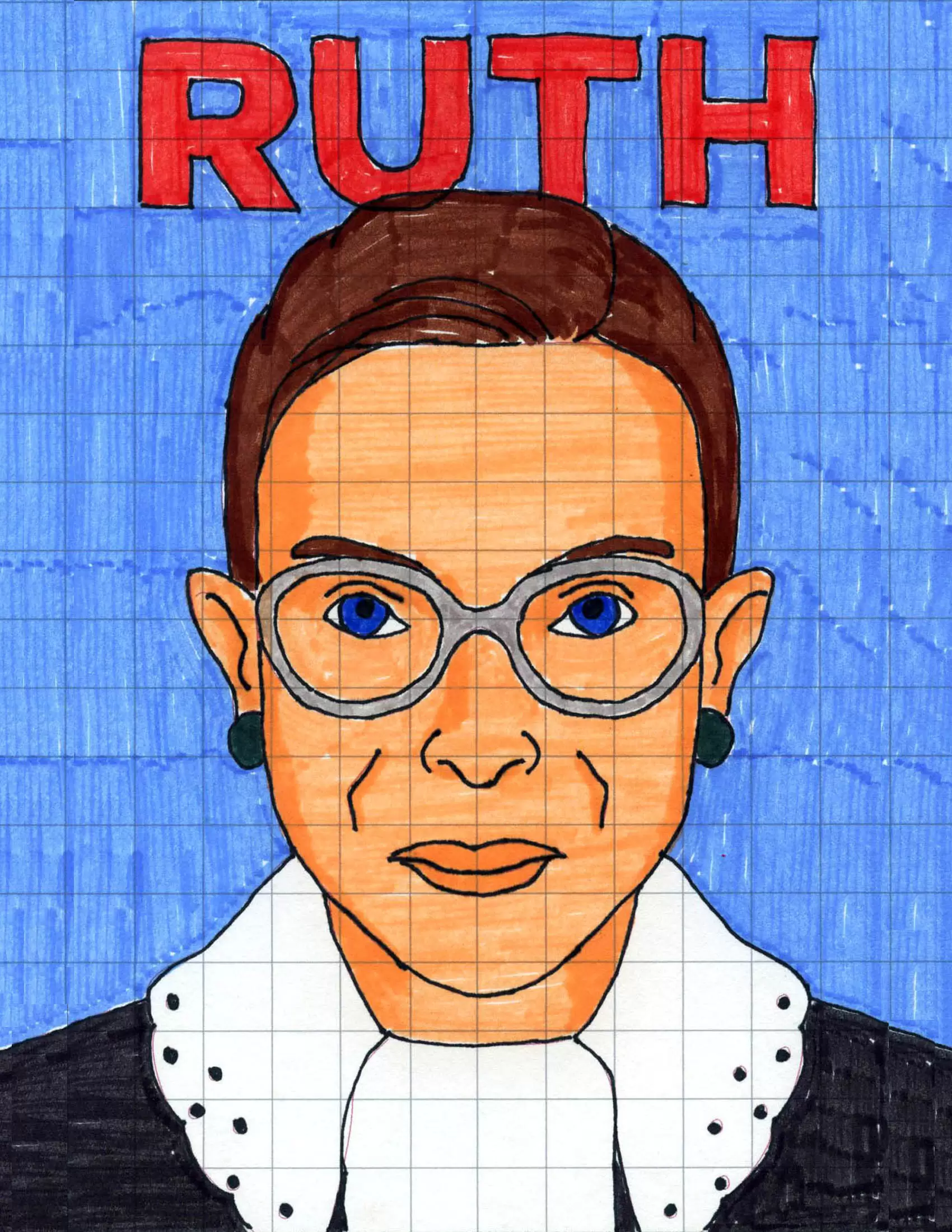 Remarkable Women: How to Draw Ruth Bader Ginsburg