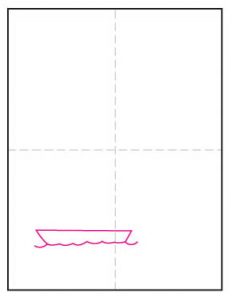 How to Draw a Sailboat: Easy Step-by-Step Art Lesson for Kids