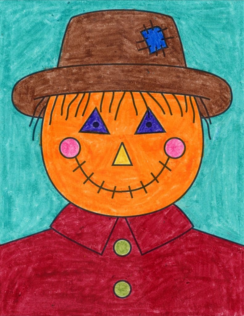 Scarecrow Face — Activity Craft Holidays, Kids, Tips