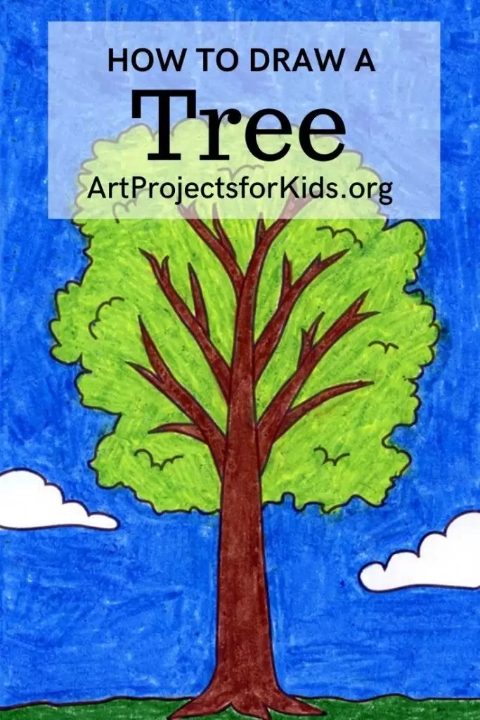 Drawing Lesson: Tree | The Scribbles Institute