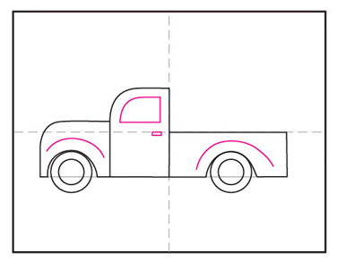 How to Draw a Pickup Truck | Art Projects for Kids