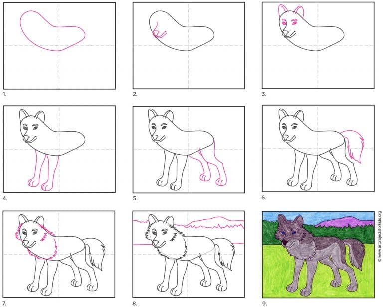 Top How To Draw A Wolf Step By Step For Beginners in 2023 Check it out ...