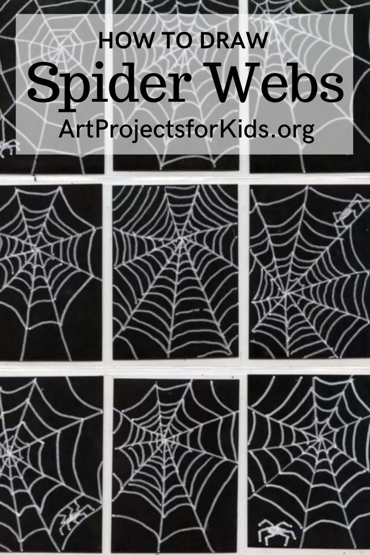How to Draw a Spider Web: Step-by-Step