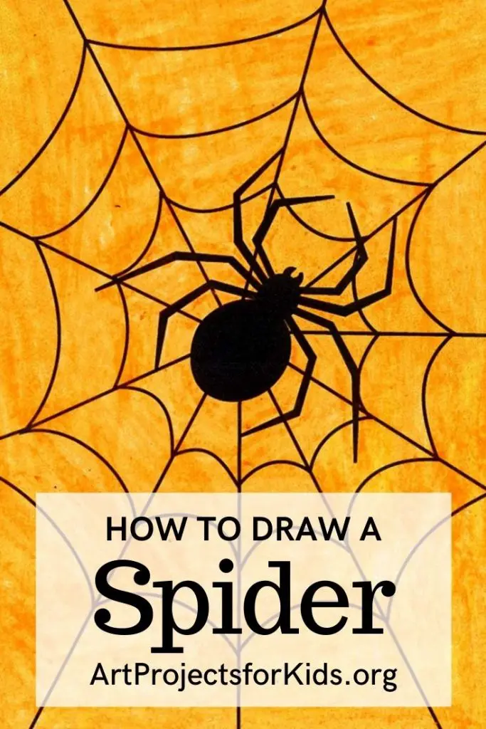 Easy How to Draw a Spider Web Tutorial Video