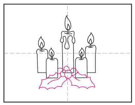 How to Draw Candles · Art Projects for Kids