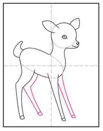 How to draw a deer easy | Simple deer drawing step by step | Cute deer  drawing coloring for kids : r/DrawWithRafi