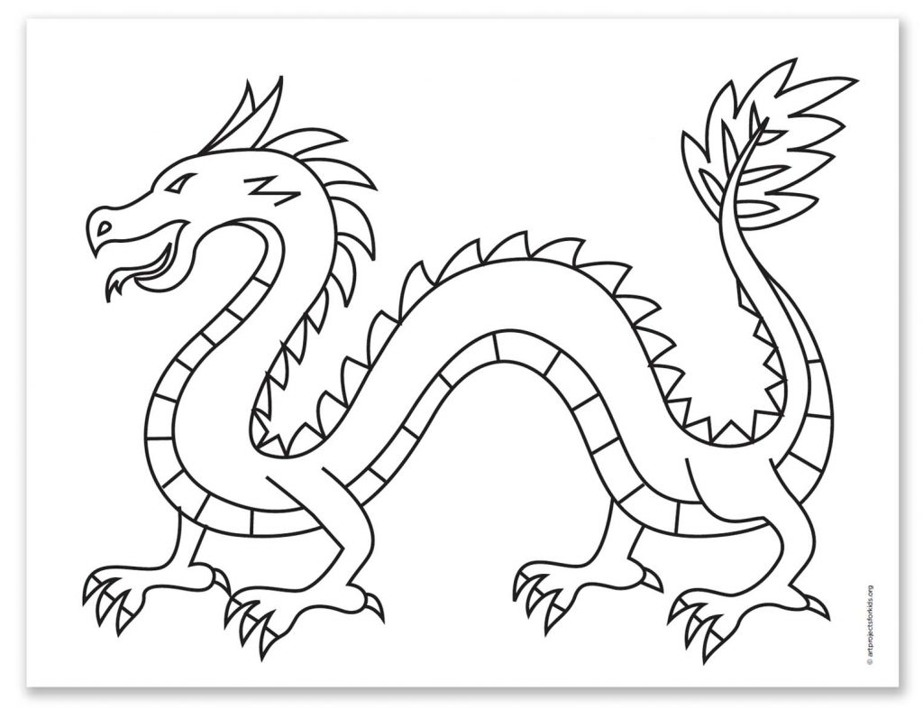 Featured image of post Full Body Dragon Drawing Outline It is very important start with soft lines to define the space that the dragon is going to occupy in the sharpening the eraser allows you to create interesting lights such as the outline of the main branch