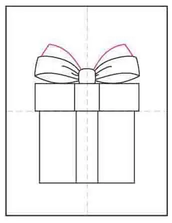 How To Draw A Christmas Present 