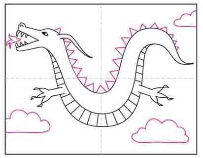 Featured image of post The Best 23 How To Draw A Dragon Face Easy For Kids