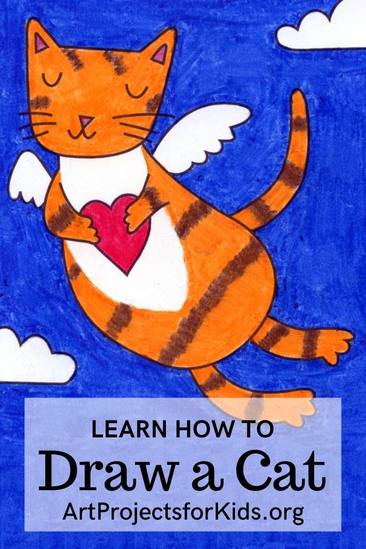 Featured image of post How To Draw A Cat With Wings - Cause this is a pretty good tut!