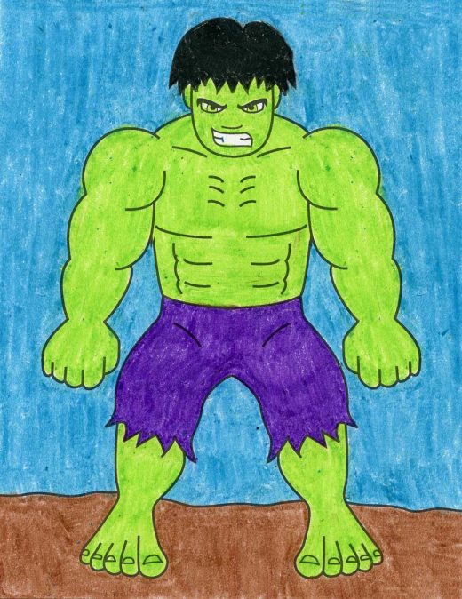 Top How To Draw Hulk For Kids in the world Learn more here 