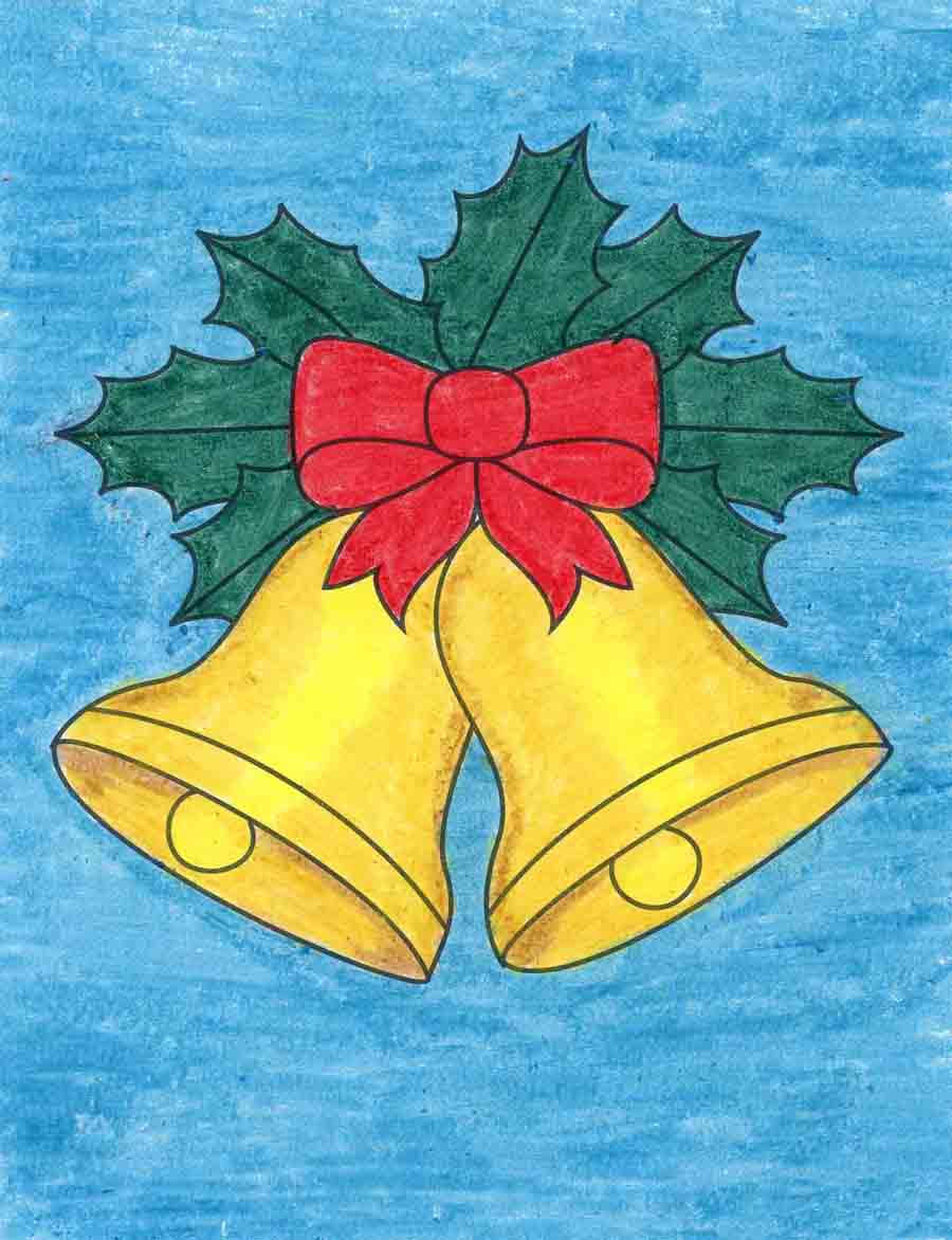 Download How To Draw Christmas Bells Art Projects For Kids