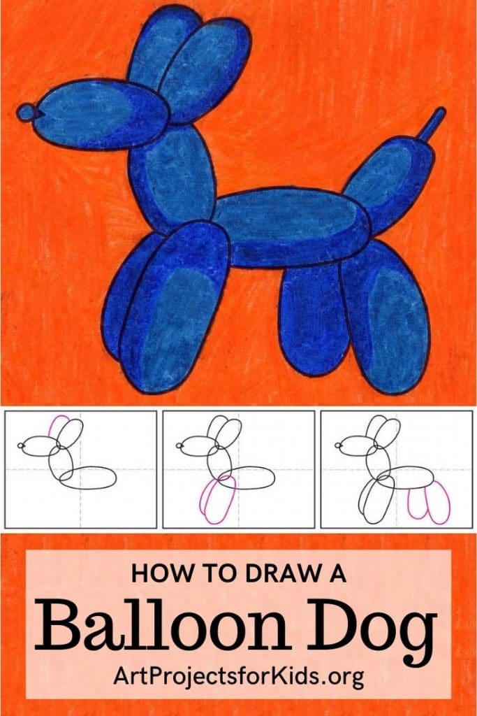 How to Draw a Balloon Dog · Art Projects for Kids