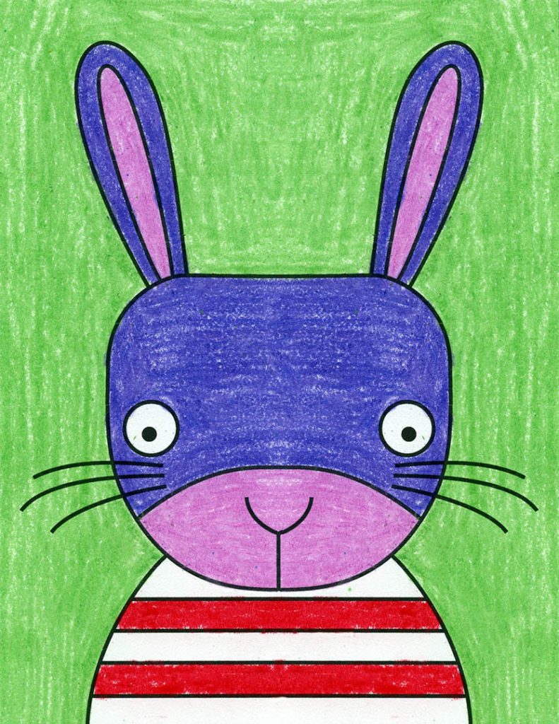 Bunny Face crayon feature 1 — Activity Craft Holidays, Kids, Tips