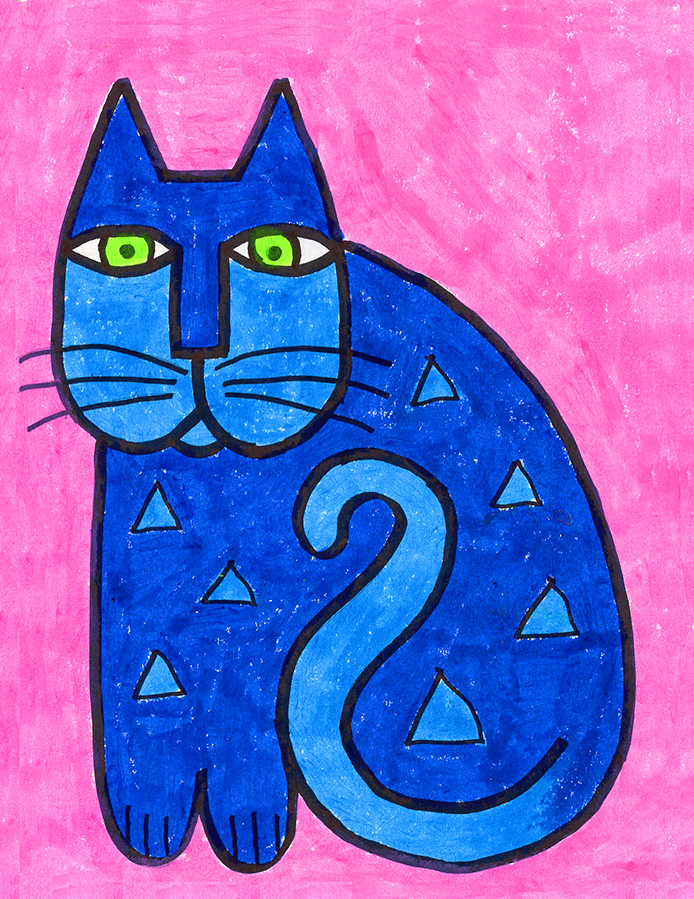 Laurel Burch Cat Easy — Activity Craft Holidays, Kids, Tips