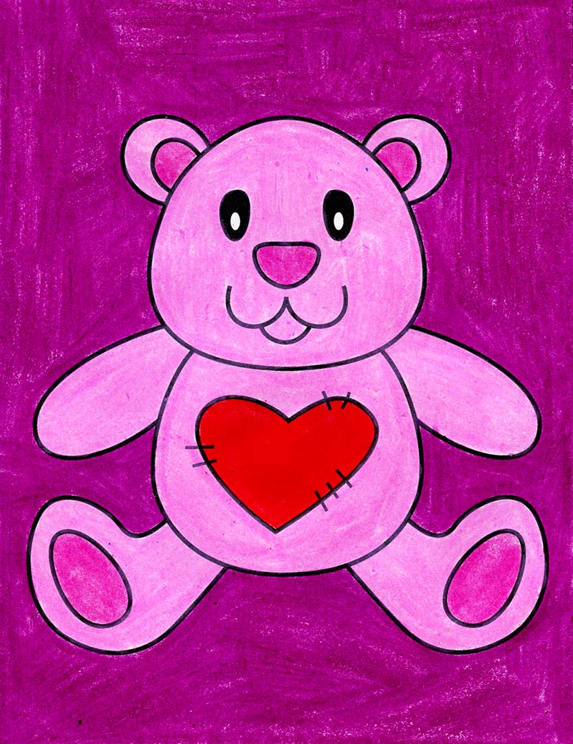 Easy Teddy Bear Drawings