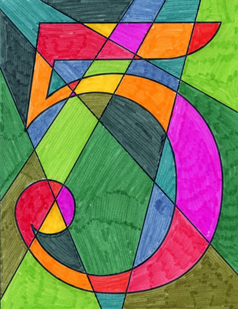 Color Wheel Project to Teach Color Theory in Elementary Art