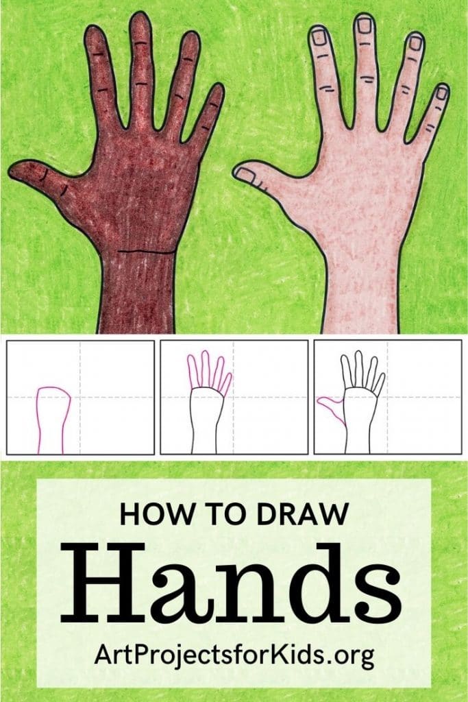 How to Draw Hands · Art Projects for Kids