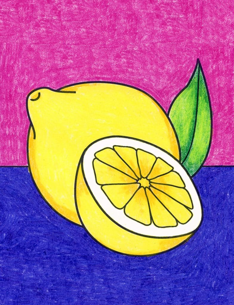 Great How To Draw A Lemon Step By Step in 2023 Learn more here 