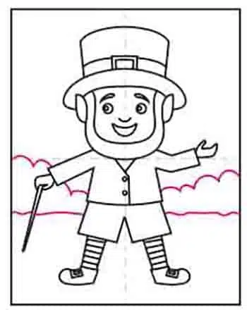 How to Draw a Leprechaun