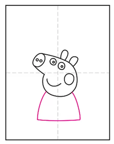 How to draw Peppa Pig 