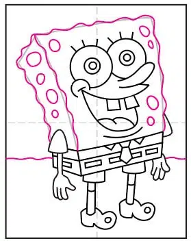 SpongeBob Squarepants Drawing & Coloring