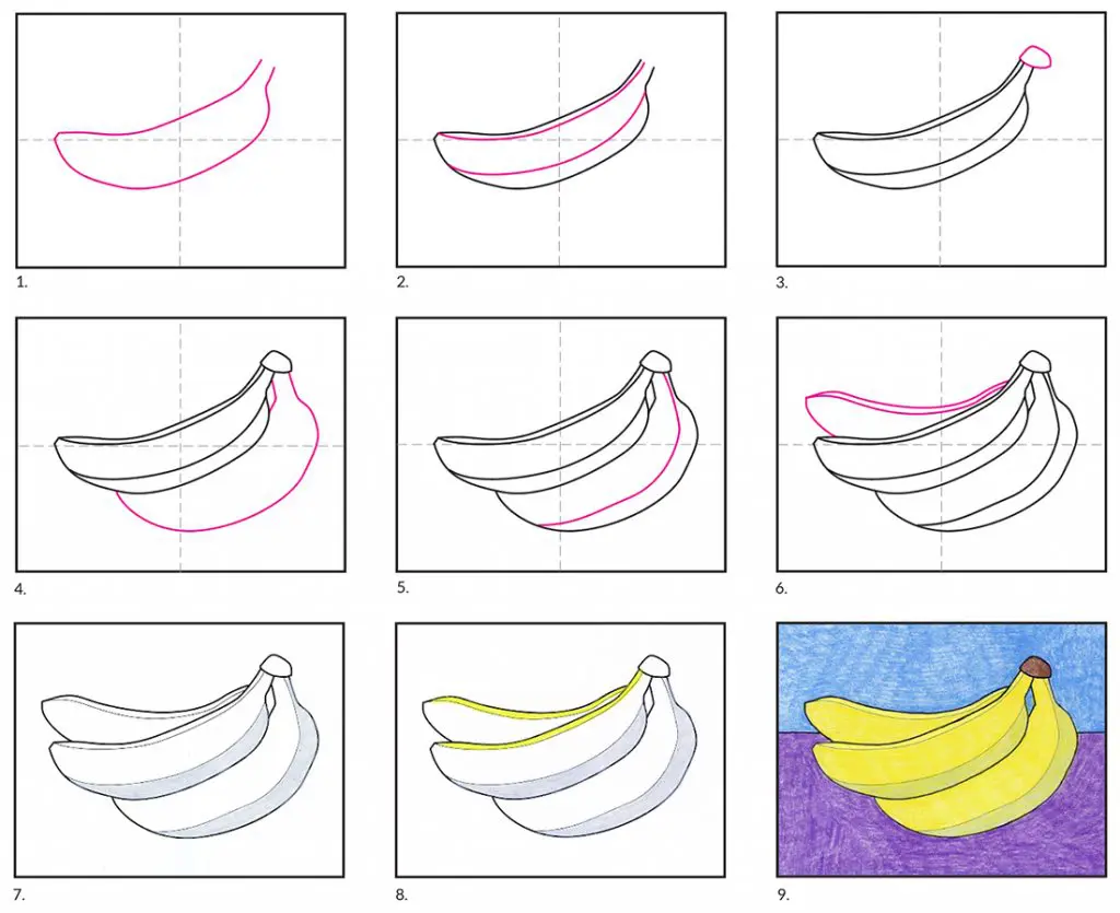 How to Draw a Banana