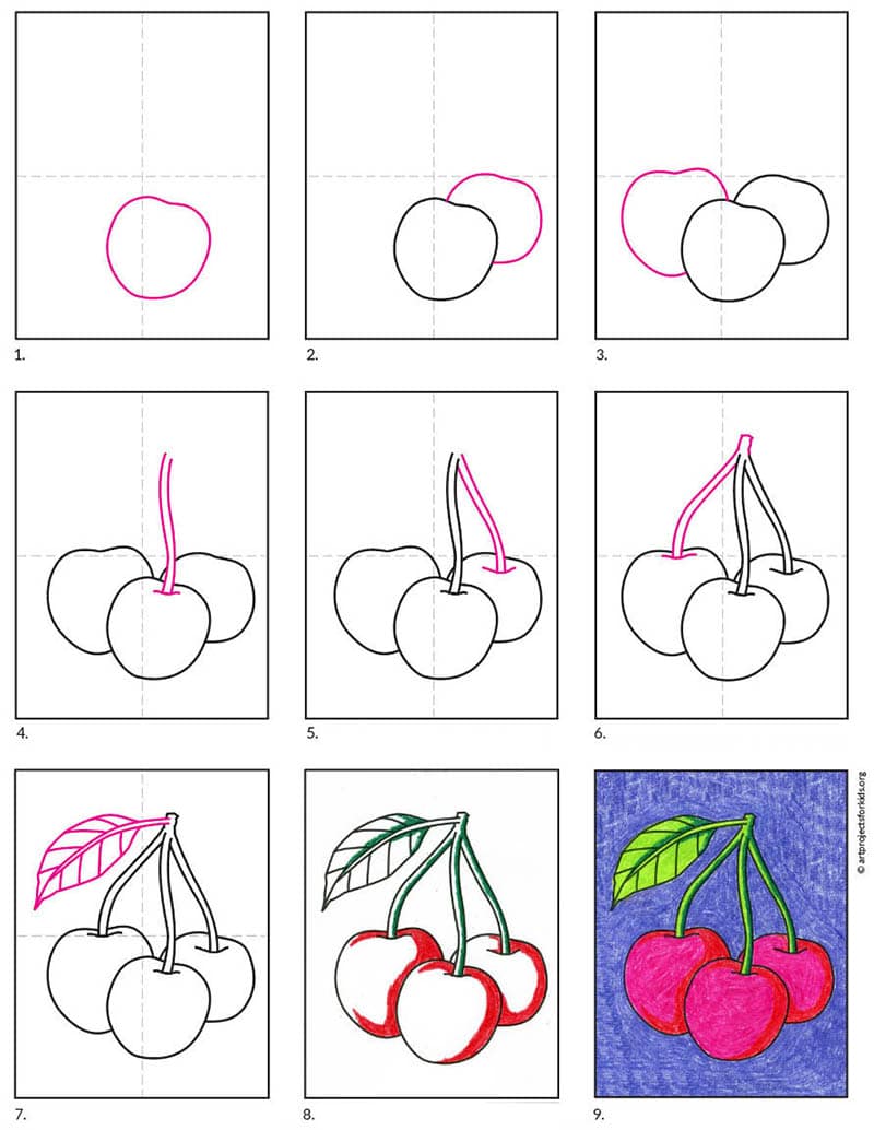 Top How To Draw Cherries of all time The ultimate guide 