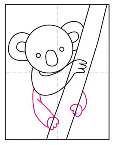 Koala bear face drawing Baby Koala Cartoon HD wallpaper  Pxfuel