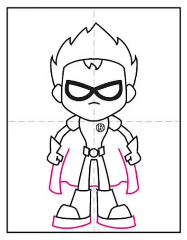 How to Draw CYBORG (Teen Titans Go!) Drawing Tutorial - Draw it, Too!