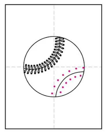 Как легко нарисовать учебник по бейсболу и раскраску бейсбола