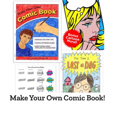 Open-and-Go Comic Book Art Lessons: Pop Art Projects for Kids