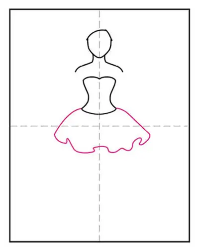 How to Draw a Girl in a Beautiful Traditional Dress