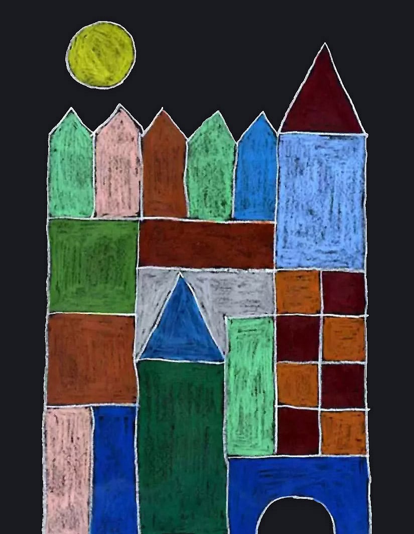 Paul Klee inspired childrens art project — Activity Craft Holidays, Kids, Tips