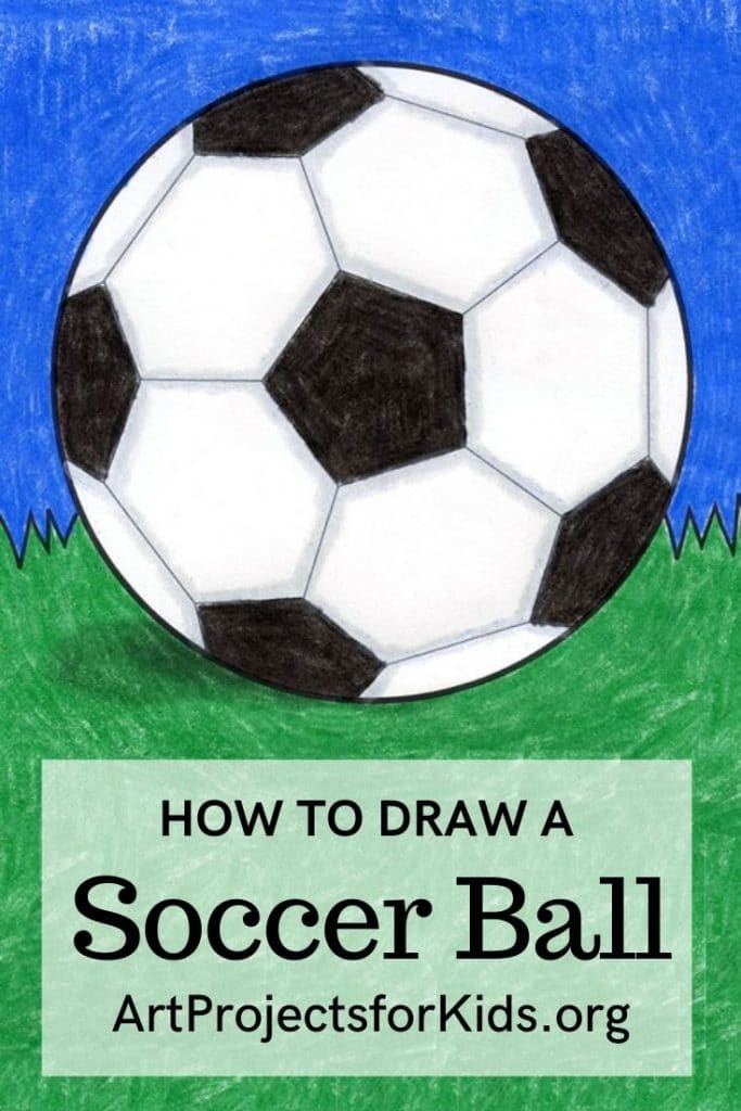 How to Draw a Soccer Ball