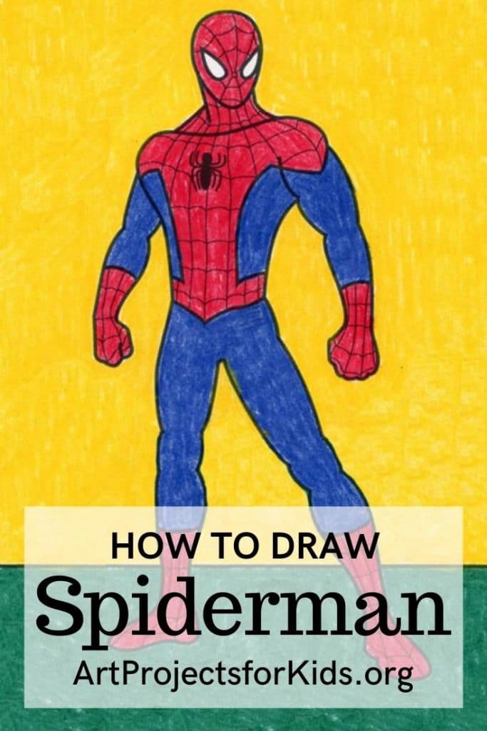Spiderman for Pinterest 1 — Kids, Activity Craft Holidays, Tips